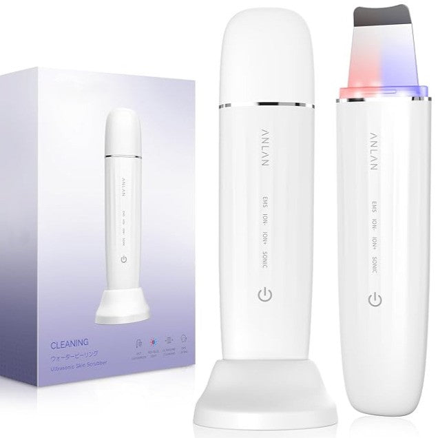 PURESKIN CleanWave™ – Scrubber Viso a Ultrasuoni 4-in-1